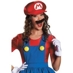 Super Mario Mario Skirt Adult Costume