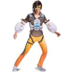 Overwatch Tracer Deluxe Adult Costume -Costume Outfit Store unnamed file 4496