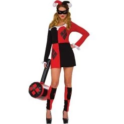 DC Comics Harley Quinn Dress Adult Costume 5 DC Comics Harley Quinn Dress Adult Costume -Costume Outfit Store unnamed file 4532