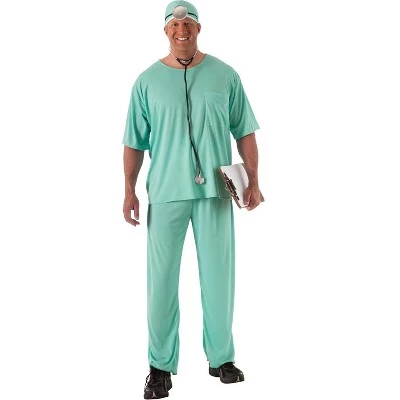 Rubie's Medical Doctor Scrubs Plus Size Costume 2 Rubie's Medical Doctor Scrubs Plus Size Costume - Image 2