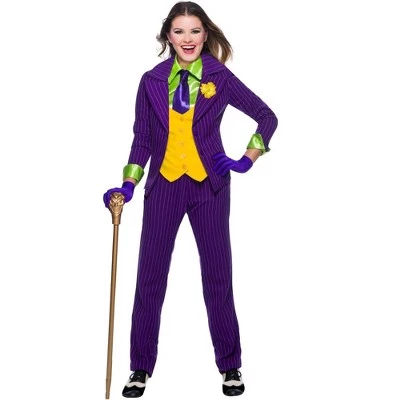 Charades Costumes Charades Womens Joker Costume 3 Charades Costumes Charades Womens Joker Costume - Image 3