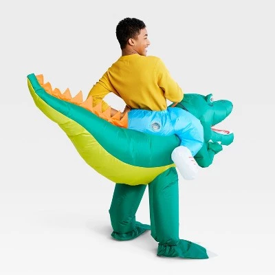 Hyde & EEK! Boutique Adult Inflatable Crocodile Rider Halloween Costume Bottoms One Size - Hyde & EEK! Boutique™ 1 Hyde & EEK! Boutique Adult Inflatable Crocodile Rider Halloween Costume Bottoms One Size - Hyde & EEK! Boutique™