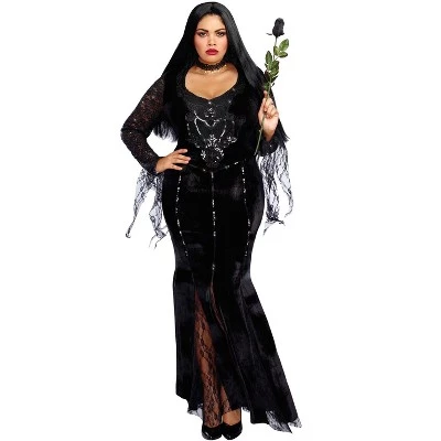 Dreamgirl Frightfully Beautiful Plus Size Costume 2 Dreamgirl Frightfully Beautiful Plus Size Costume - Image 2