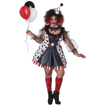 California Costumes Twisted Clown Plus Size Costume 4 California Costumes Twisted Clown Plus Size Costume - Image 4