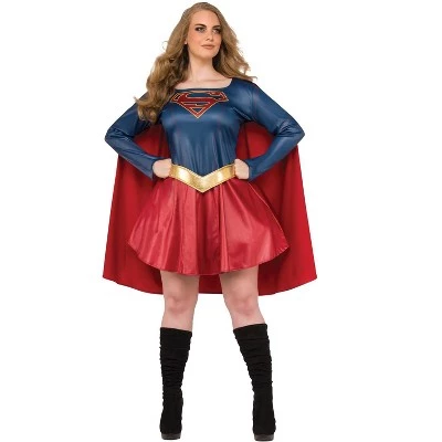 DC Comics TV Show Supergirl Plus Size Costume 1 DC Comics TV Show Supergirl Plus Size Costume