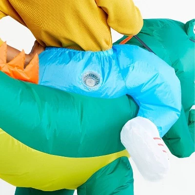 Hyde & EEK! Boutique Adult Inflatable Crocodile Rider Halloween Costume Bottoms One Size - Hyde & EEK! Boutique™ 2 Hyde & EEK! Boutique Adult Inflatable Crocodile Rider Halloween Costume Bottoms One Size - Hyde & EEK! Boutique™ - Image 2