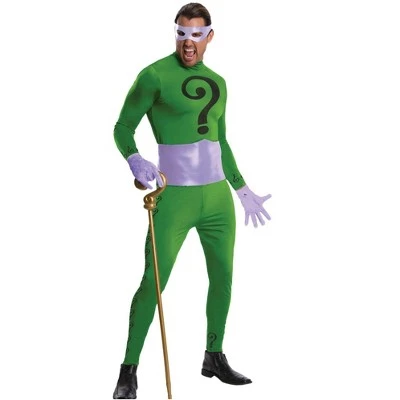 Rubie's Rubies The Riddler Grand Heritage Adult Costume 2 Rubie's Rubies The Riddler Grand Heritage Adult Costume - Image 2