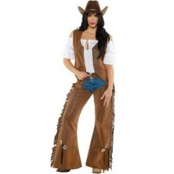Underwraps Costumes Cowgirl Adult Costume -Costume Outfit Store unnamed file 472