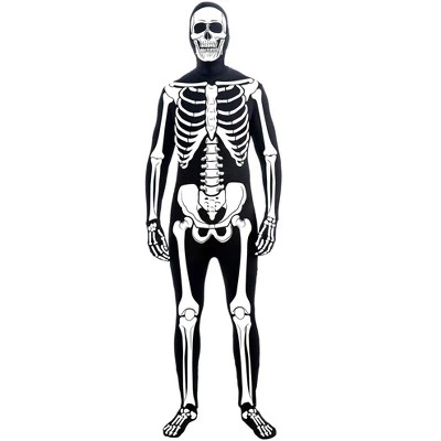 Forum Novelties Skeleton Man Skin Suit Adult Costume 2 Forum Novelties Skeleton Man Skin Suit Adult Costume - Image 2