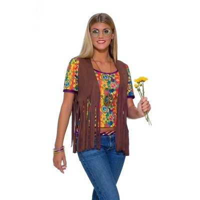 Forum Novelties Women's Hippie Vest Costume 2 Forum Novelties Women's Hippie Vest Costume - Image 2