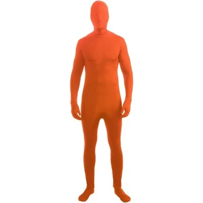 Forum Novelties Disappearing Man Neon Orange Body Suit Adult Costume 1 Forum Novelties Disappearing Man Neon Orange Body Suit Adult Costume