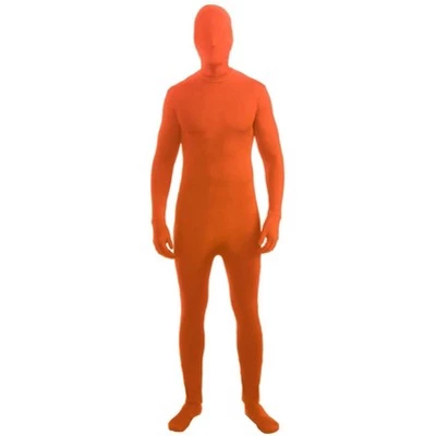 Forum Novelties Disappearing Man Neon Orange Body Suit Adult Costume 4 Forum Novelties Disappearing Man Neon Orange Body Suit Adult Costume - Image 4