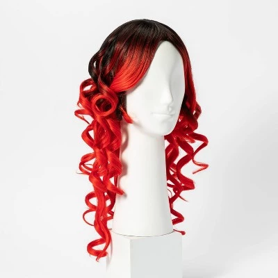 Hyde & EEK! Boutique Adult Black and Red Sorceress Halloween Costume Wig - Hyde & EEK! Boutique™ 1 Hyde & EEK! Boutique Adult Black and Red Sorceress Halloween Costume Wig - Hyde & EEK! Boutique™