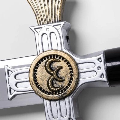 Hyde & EEK! Boutique Adult Knight Sword with Sound Halloween Costume Hand Held Prop - Hyde & EEK! Boutique™ 2 Hyde & EEK! Boutique Adult Knight Sword with Sound Halloween Costume Hand Held Prop - Hyde & EEK! Boutique™ - Image 2