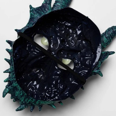 Hyde & EEK! Boutique Adult Glow in the Dark Dragon Halloween Costume Mask - Hyde & EEK! Boutique™ 2 Hyde & EEK! Boutique Adult Glow in the Dark Dragon Halloween Costume Mask - Hyde & EEK! Boutique™ - Image 2