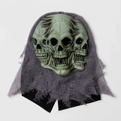 Hyde & EEK! Boutique Adult Glow in the Dark Triple Ghoul Halloween Costume Mask - Hyde & EEK! Boutique™ 3 Hyde & EEK! Boutique Adult Glow in the Dark Triple Ghoul Halloween Costume Mask - Hyde & EEK! Boutique™ - Image 3