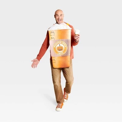 Hyde & EEK! Boutique Adult Pumpkin Spice Latte Halloween Costume One Size - Hyde & EEK! Boutique™ 2 Hyde & EEK! Boutique Adult Pumpkin Spice Latte Halloween Costume One Size - Hyde & EEK! Boutique™ - Image 2