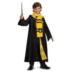 Disguise Adult Harry Potter Hufflepuff Halloween Costume Scarf -Costume Outfit Store unnamed file 5149