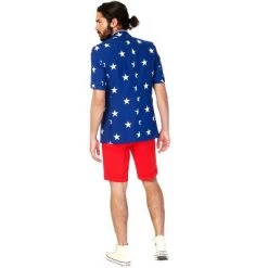 OppoSuits Oppo Suits Stars and Stripes Summer Suit Adult Costume