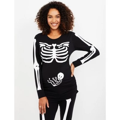 Motherhood Maternity Skeleton Maternity Pajama Set 1 Motherhood Maternity Skeleton Maternity Pajama Set