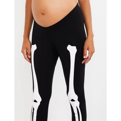 Motherhood Maternity Skeleton Maternity Pajama Set 3 Motherhood Maternity Skeleton Maternity Pajama Set - Image 3
