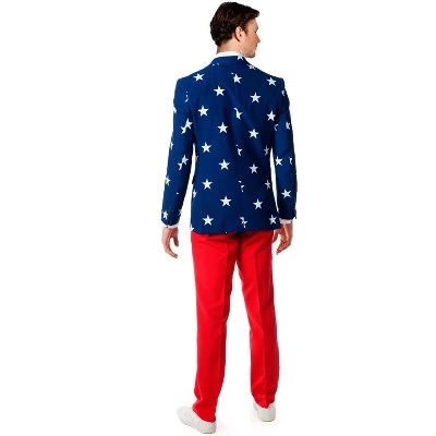 OppoSuits Oppo Suits Stars and Stripes Suit Adult Costume 1 OppoSuits Oppo Suits Stars and Stripes Suit Adult Costume