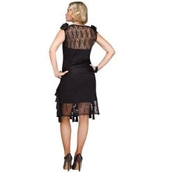 Fun World Flirty Flapper Adult Costume (Black)