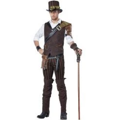 California Costumes Steampunk Adventurer Adult Costume -Costume Outfit Store unnamed file 620