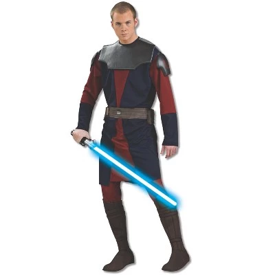 Star Wars Star Wars Clone Wars Deluxe Anakin Skywalker Adult Costume 2 Star Wars Star Wars Clone Wars Deluxe Anakin Skywalker Adult Costume - Image 2