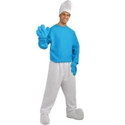 Smurfs Deluxe Smurf Adult Costume -Costume Outfit Store unnamed file 713
