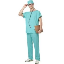 California Costumes Doctor Scrubs Adult Costume -Costume Outfit Store unnamed file 834