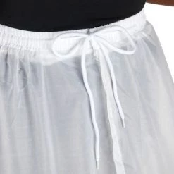 Sparkle and Bash 36" Floor Length Petticoat for Women, White 4-Hoop A-Line Wedding Dress Underskirt, Adjustable, 22-40 in Waist 10 Sparkle and Bash 36" Floor Length Petticoat for Women, White 4-Hoop A-Line Wedding Dress Underskirt, Adjustable, 22-40 in Waist -Costume Outfit Store unnamed file 88