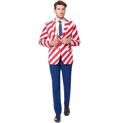 OppoSuits Oppo Suits United Stripes Suit Adult Costume 6 OppoSuits Oppo Suits United Stripes Suit Adult Costume - Image 6