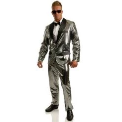 Charades Costumes Charades Disco Ball Tuxedo Set w/Pants Costume -Costume Outfit Store unnamed file 932