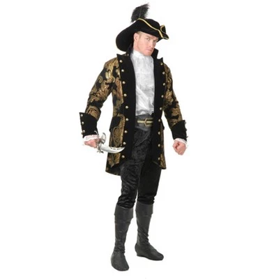 Charades Costumes Charades Royal Pirate Captain Costume 6 Charades Costumes Charades Royal Pirate Captain Costume - Image 6