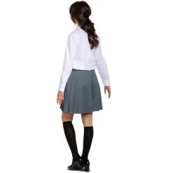 Harry Potter Hufflepuff Skirt Tween/Adult Costume, Junior (7-9)